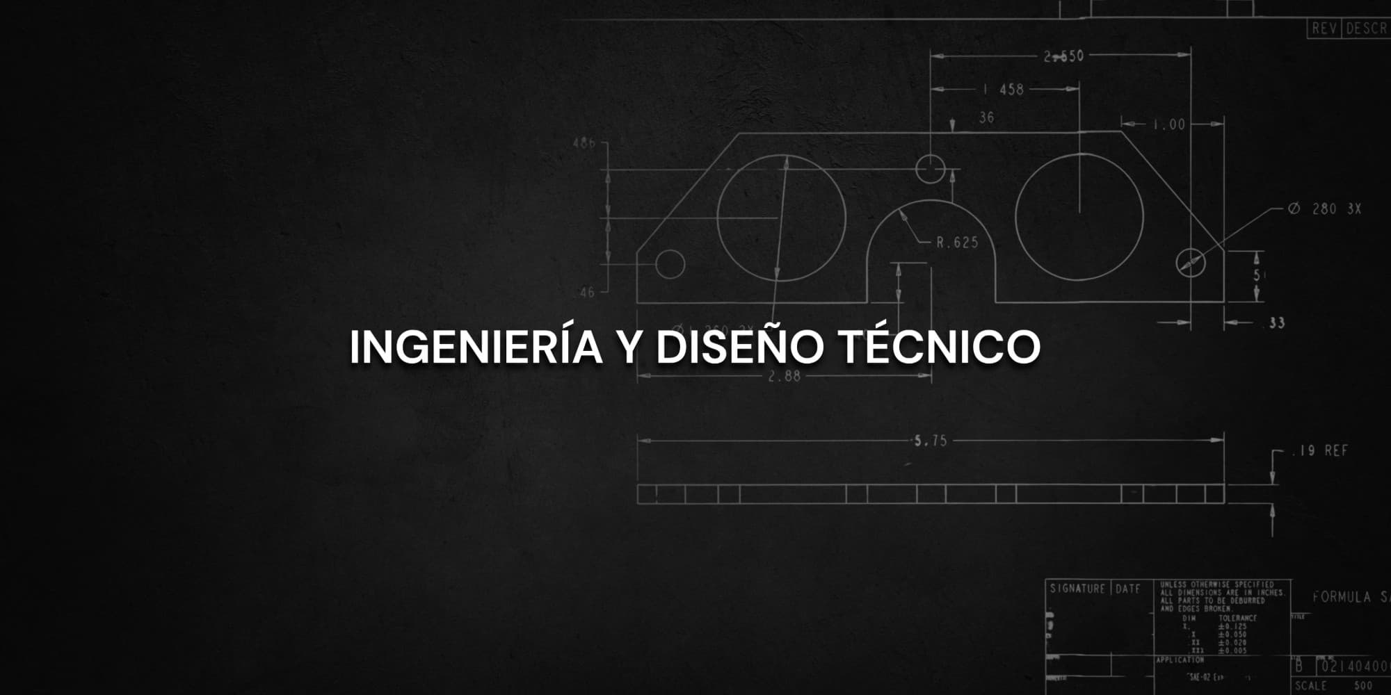 Ingeniería y diseño técnico